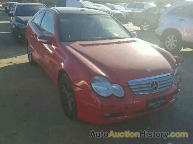 2003 MERCEDES-BENZ C230K, WDBRN40J13A448401