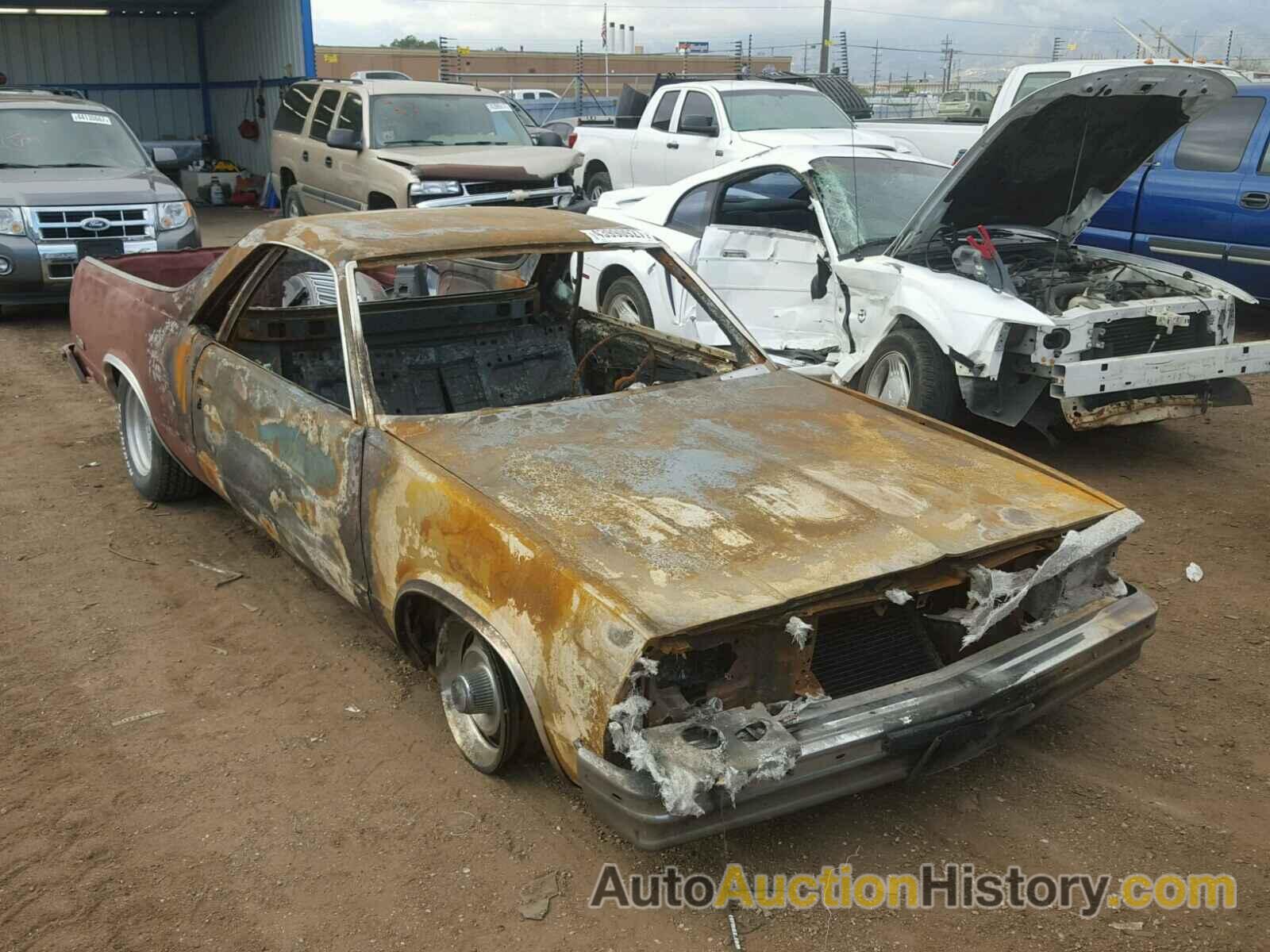 1981 CHEVROLET EL CAMINO , 1GCCW80K1BR413538