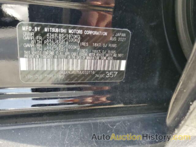 MITSUBISHI OUTLANDER ES, JA4ARUAU7MU032116