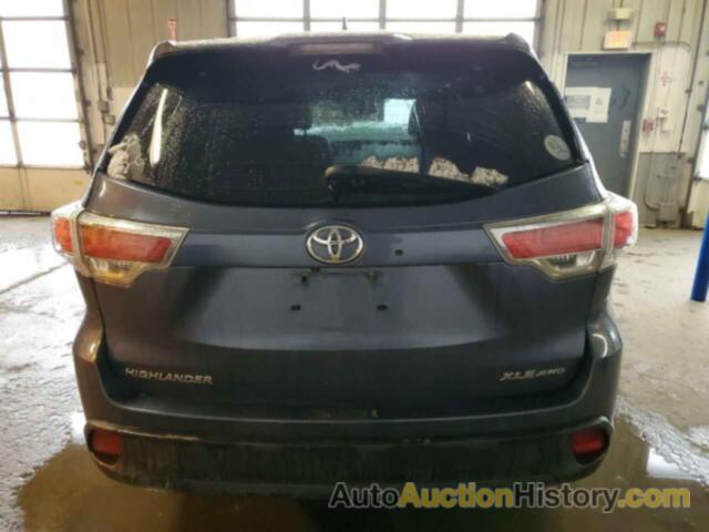 TOYOTA HIGHLANDER XLE, 5TDJKRFH8ES065800