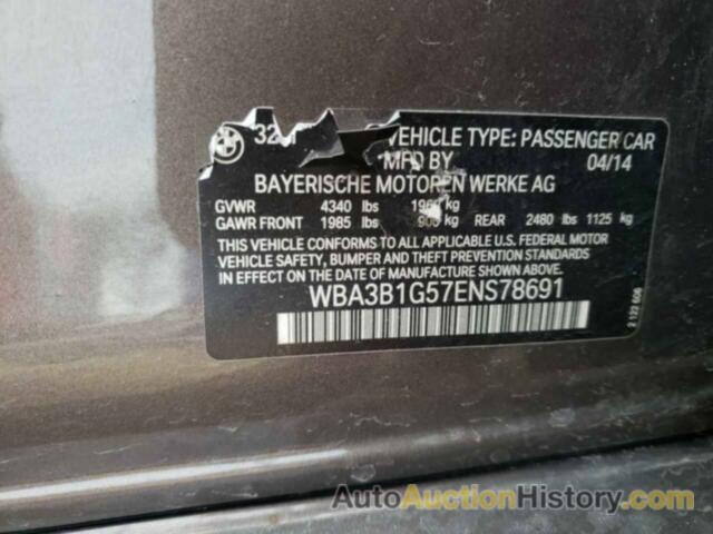 BMW 3 SERIES I, WBA3B1G57ENS78691