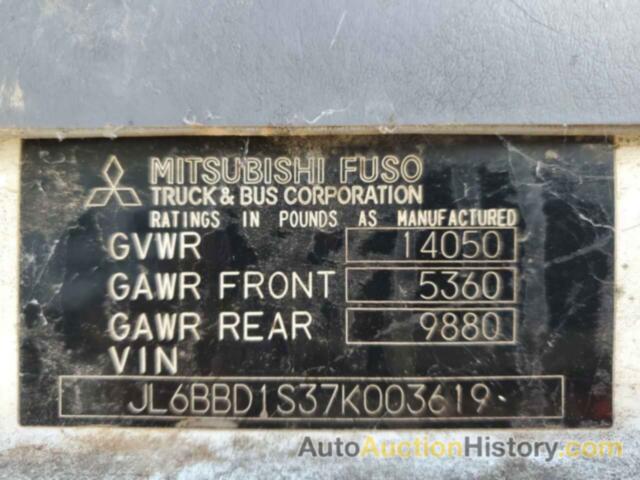 MITSUBISHI ALL OTHER 84D, JL6BBD1S37K003619