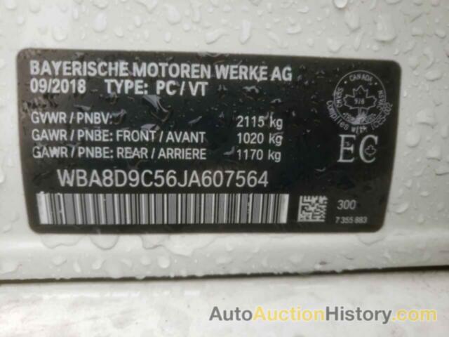 BMW 3 SERIES XI, WBA8D9C56JA607564