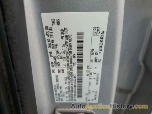 FORD ESCAPE SE, 1FMCU0GX4EUC93417