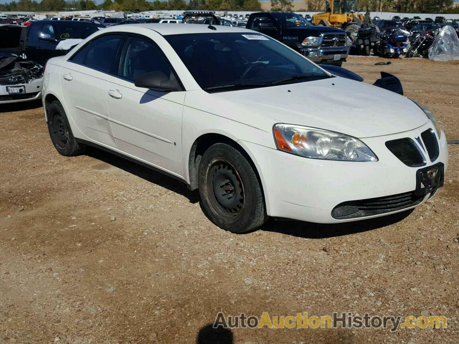 2008 PONTIAC G6 VALUE LEADER, 1G2ZF57B984158176