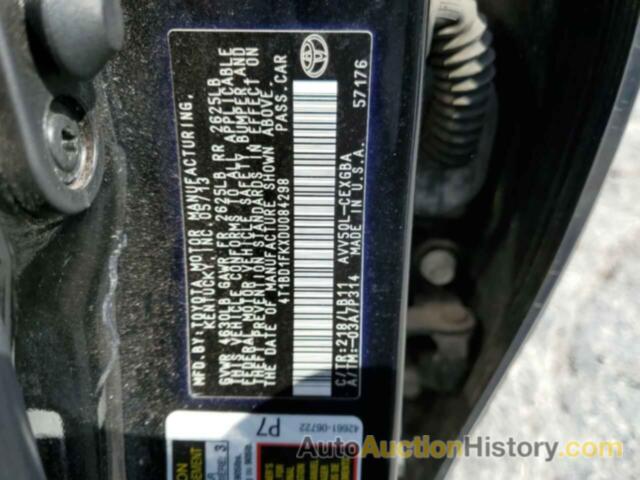 TOYOTA CAMRY HYBRID, 4T1BD1FKXDU084298