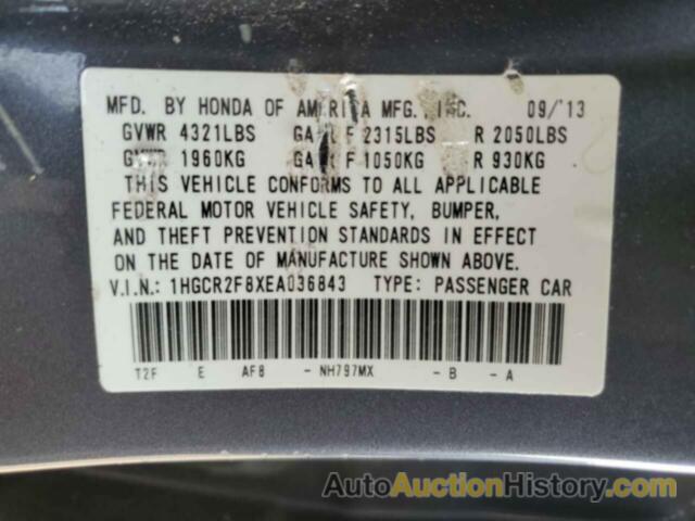 HONDA ACCORD EXL, 1HGCR2F8XEA036843