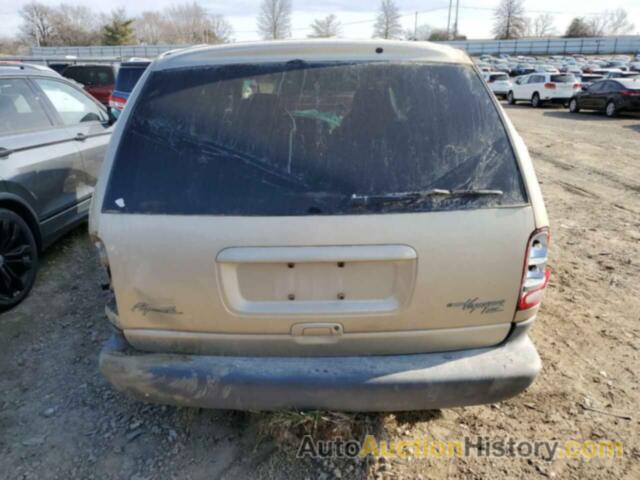 PLYMOUTH MINIVAN SE, 1P4GP44G4XB807611