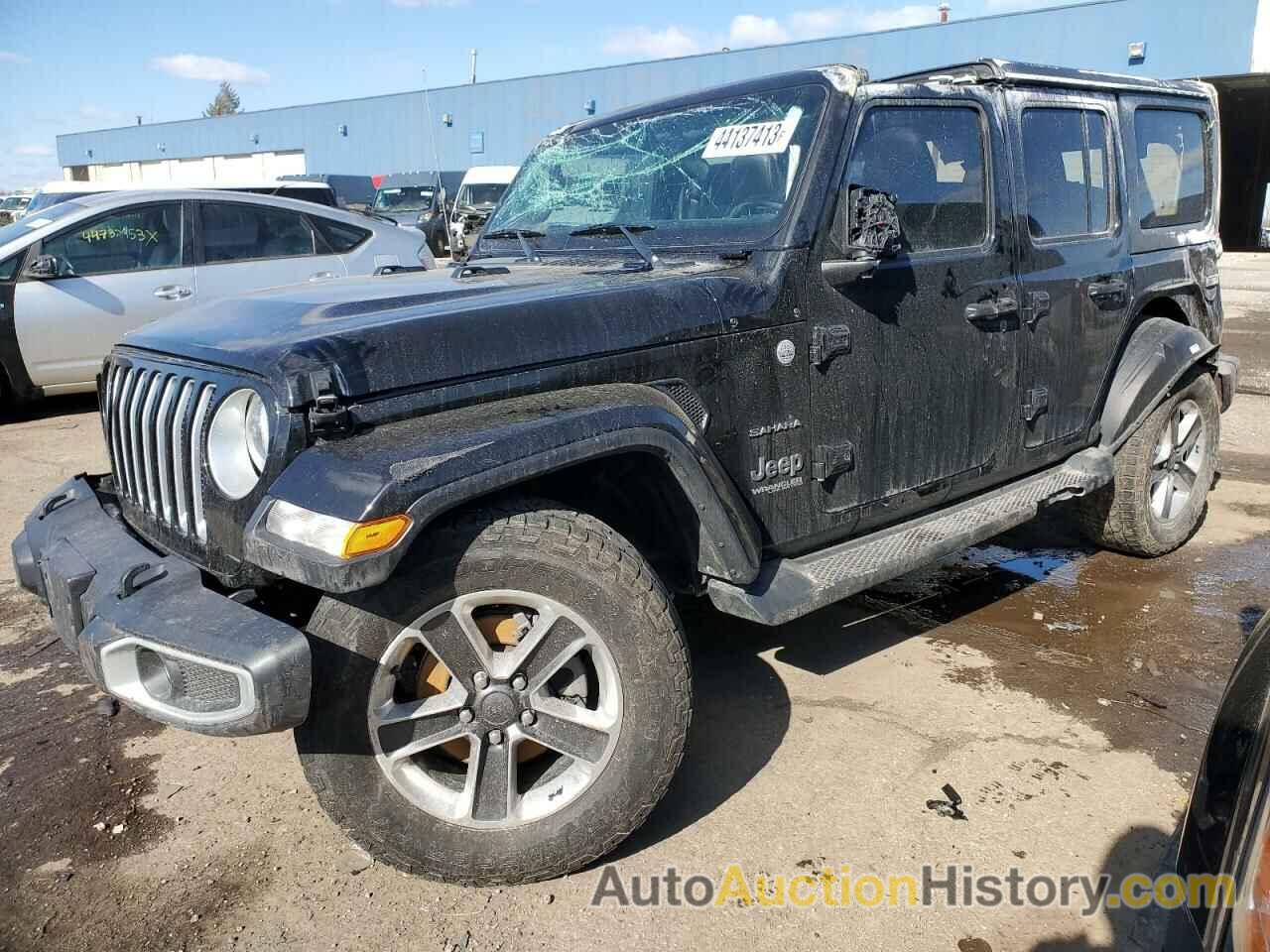 2019 JEEP WRANGLER SAHARA, 1C4HJXEN4KW595724