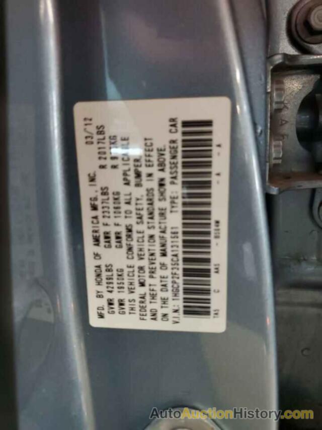 HONDA ACCORD LX, 1HGCP2F35CA131561