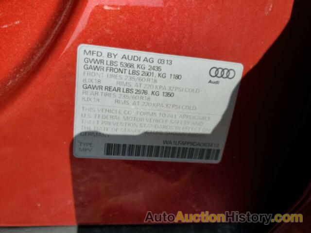 AUDI Q5 PREMIUM PLUS, WA1LFAFP9DA083413