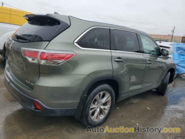 TOYOTA HIGHLANDER XLE, 5TDJKRFH7FS087644