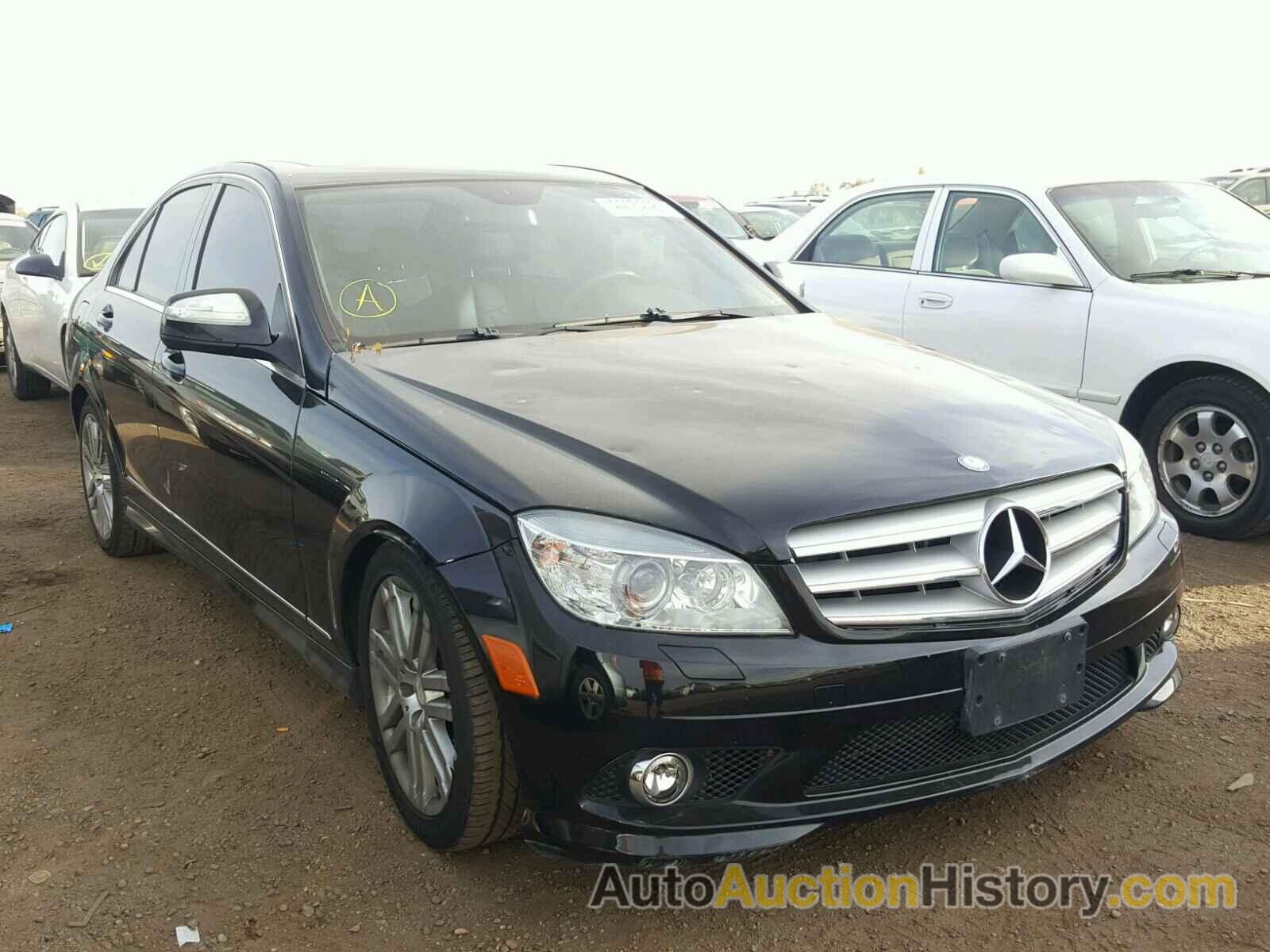 2009 MERCEDES-BENZ C 300 4MATIC, WDDGF81X79R078393