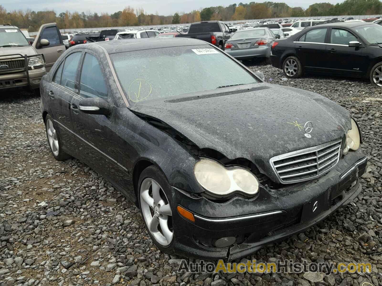 2005 MERCEDES-BENZ C 230K SPORT SEDAN, WDBRF40J65A678791