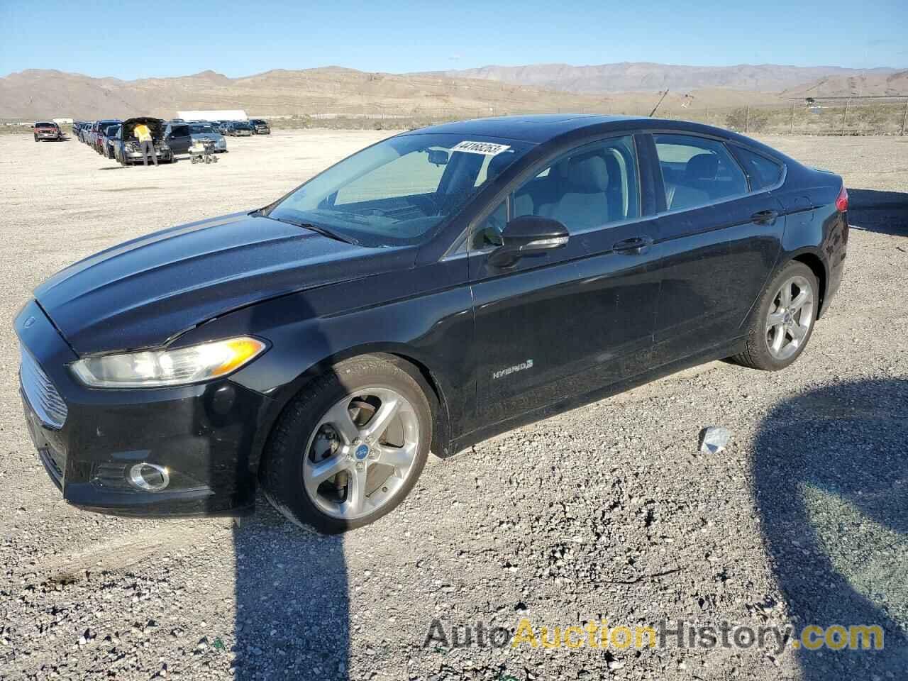 2013 FORD FUSION SE HYBRID, 3FA6P0LUXDR120033