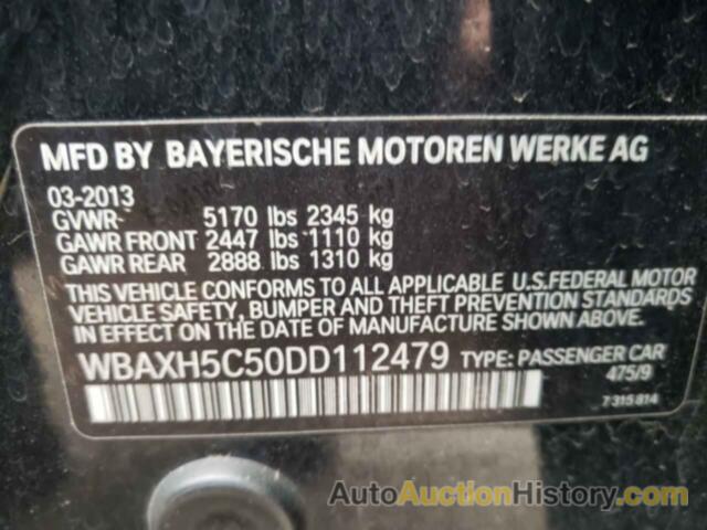 BMW 5 SERIES XI, WBAXH5C50DD112479