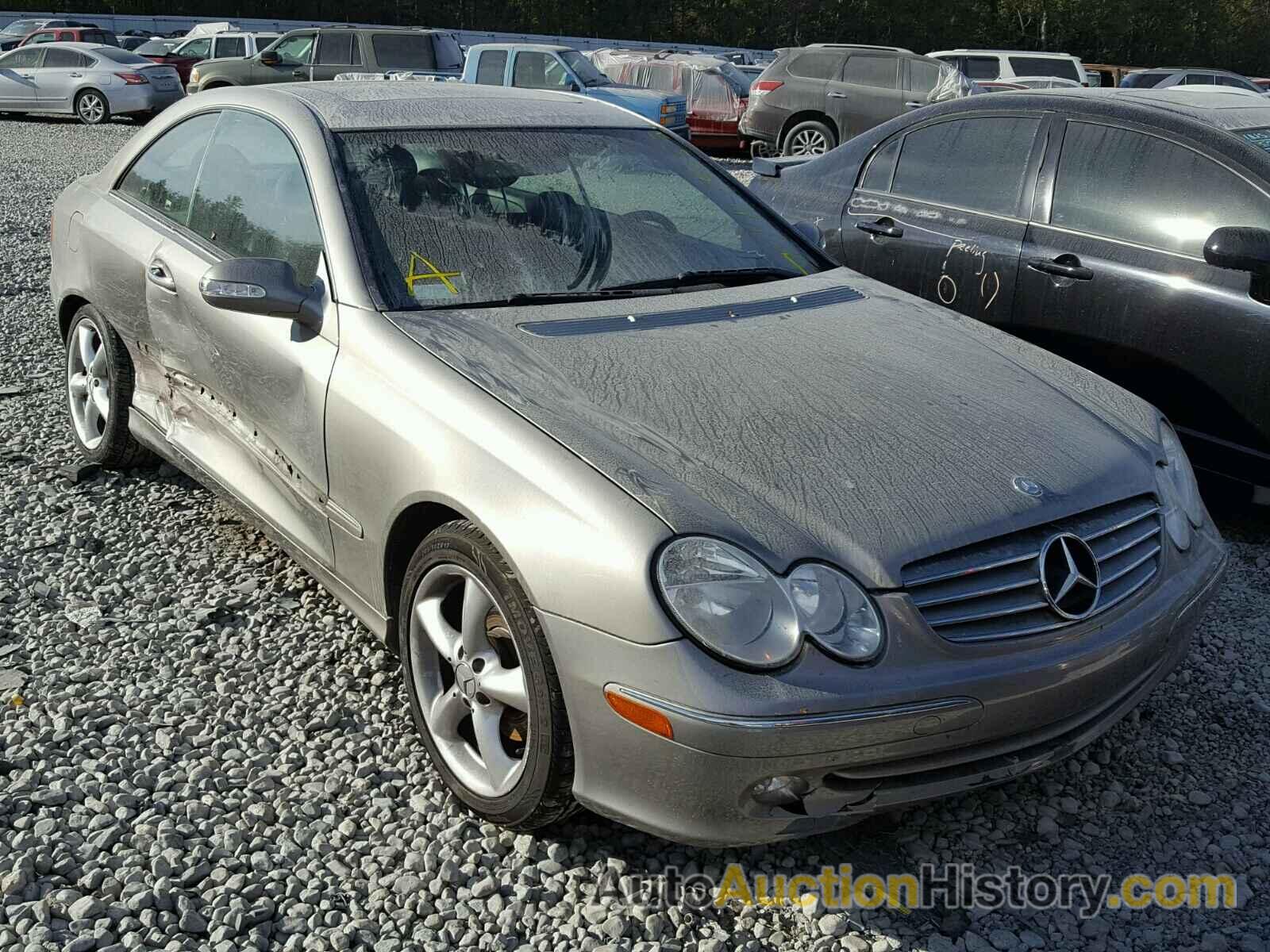 2005 MERCEDES-BENZ CLK 320C, WDBTJ65J55F150736