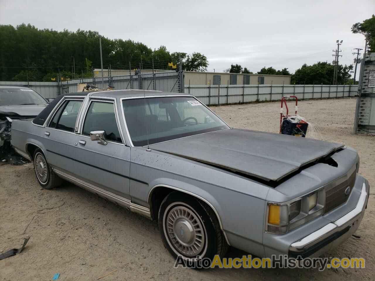 1991 FORD CROWN VIC LX, 2FACP74F9MX186229