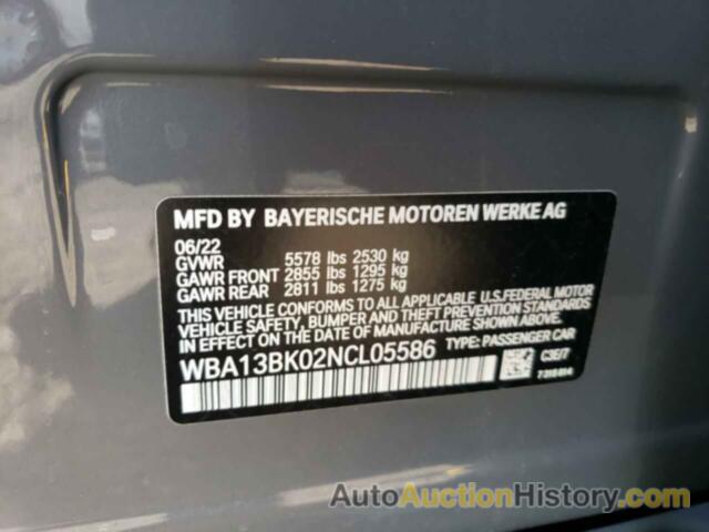 BMW M5, WBA13BK02NCL05586