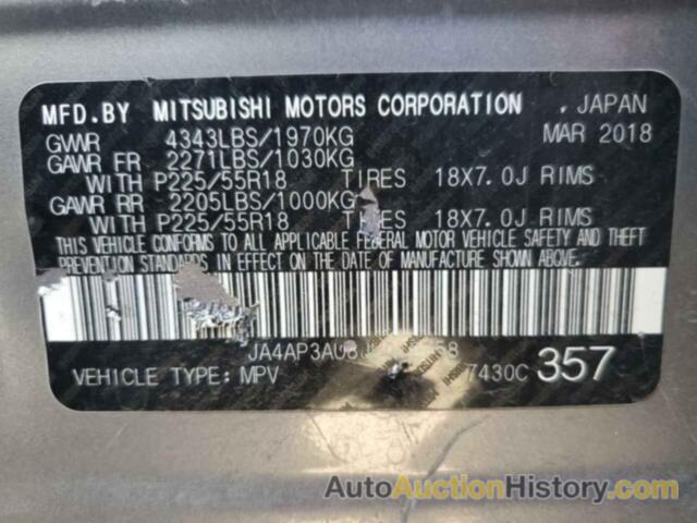 MITSUBISHI OUTLANDER ES, JA4AP3AU8JU012758