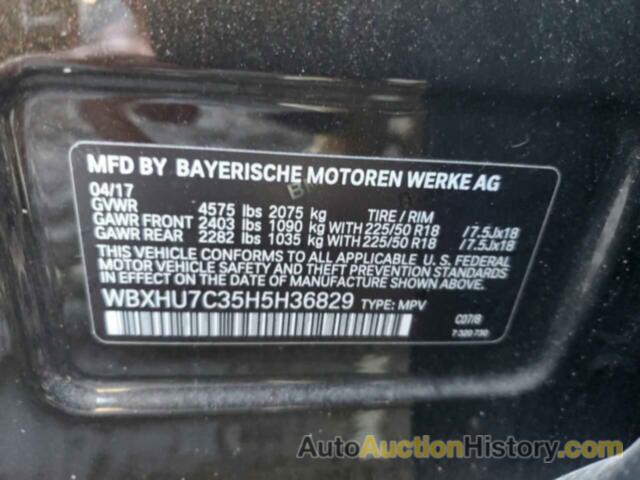 BMW X1 SDRIVE28I, WBXHU7C35H5H36829