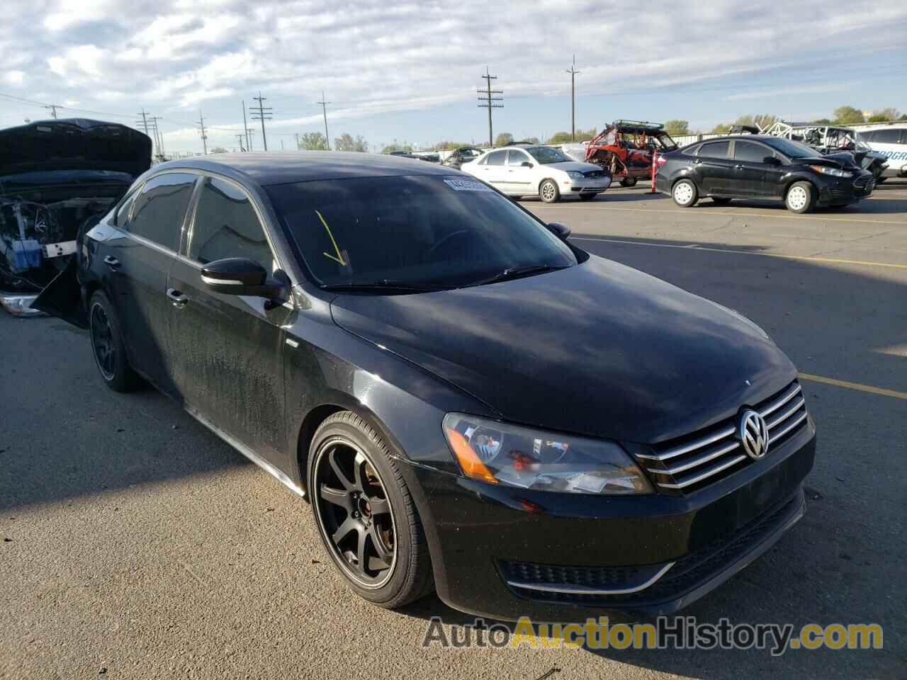 2014 VOLKSWAGEN PASSAT S, 1VWAT7A34EC111795