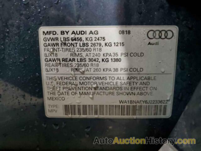 AUDI Q5 PREMIUM PLUS, WA1BNAFY6J2233622