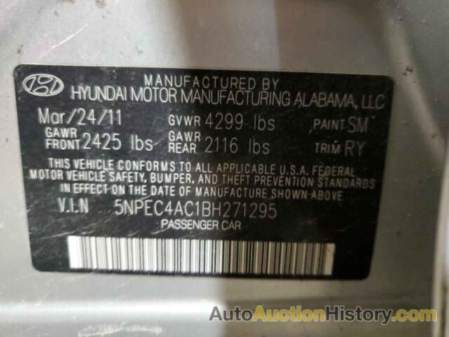 HYUNDAI SONATA SE, 5NPEC4AC1BH271295