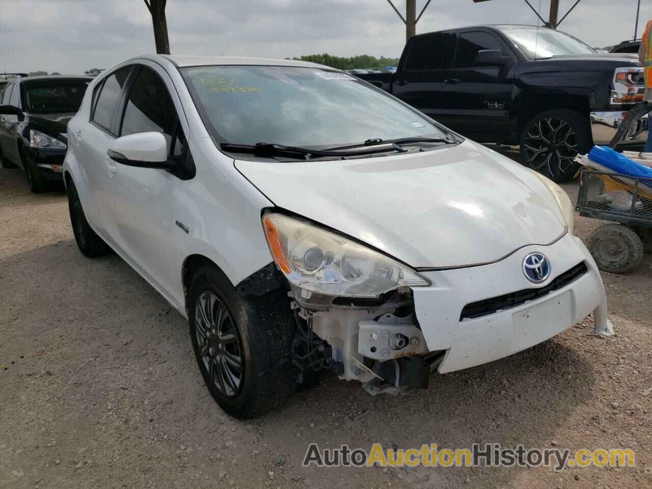 2013 TOYOTA PRIUS, JTDKDTB31D1537336