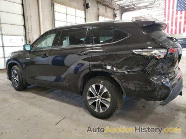 TOYOTA HIGHLANDER HYBRID XLE, 5TDHBRCH1MS039105