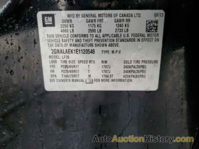 CHEVROLET EQUINOX LS, 2GNALAEK1E1120548