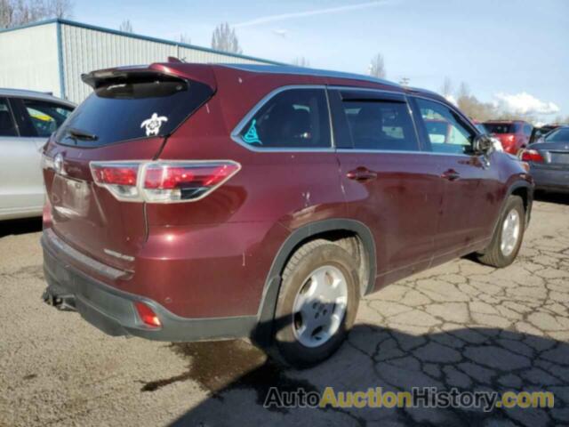 TOYOTA HIGHLANDER LIMITED, 5TDDKRFHXES010326