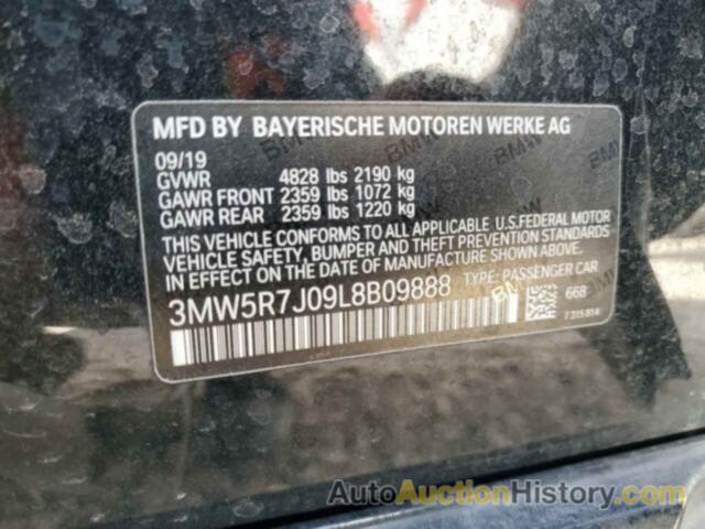 BMW 3 SERIES, 3MW5R7J09L8B09888