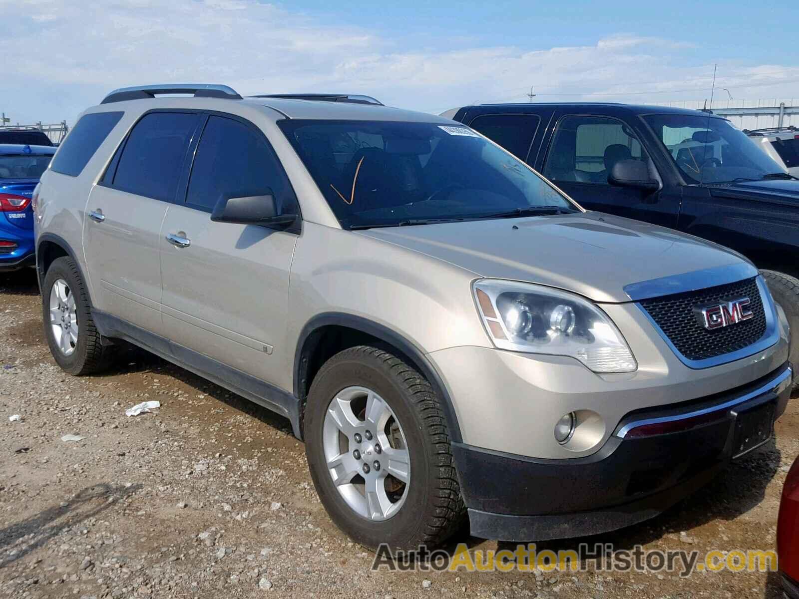 2009 GMC ACADIA SLE, 1GKER13D49J187366