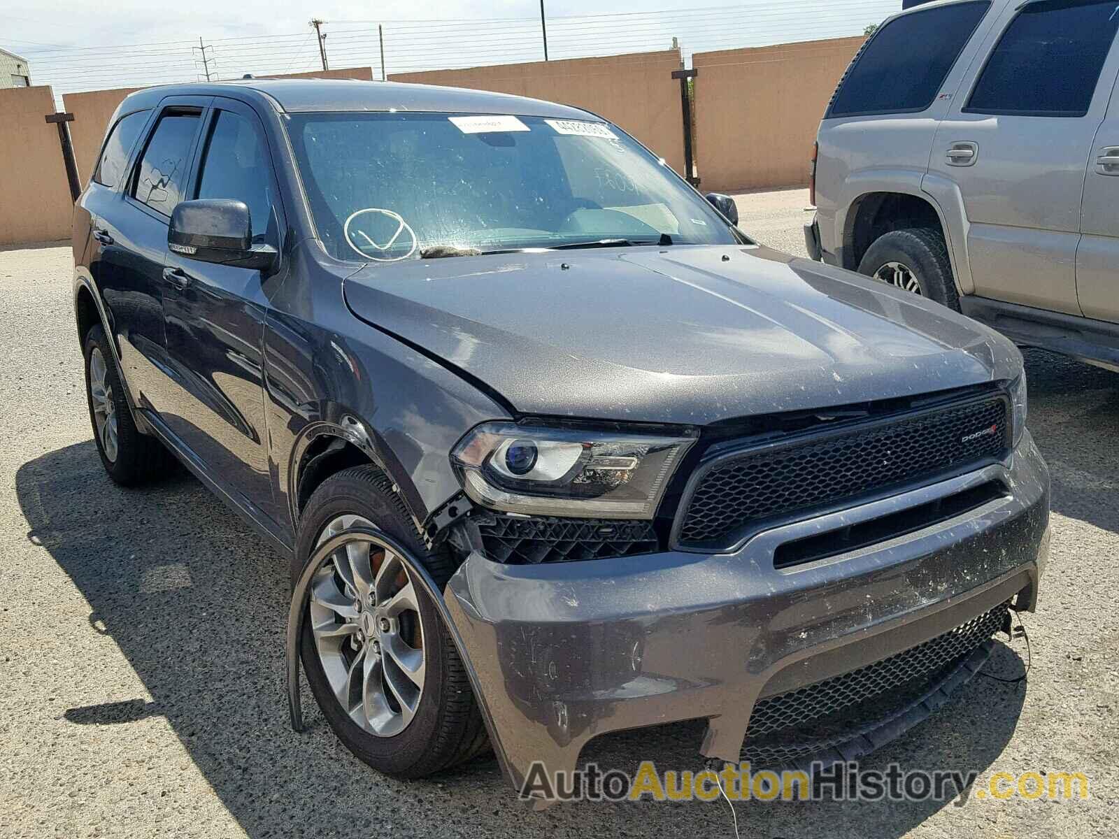 2019 DODGE DURANGO GT GT, 1C4RDJDG2KC691638