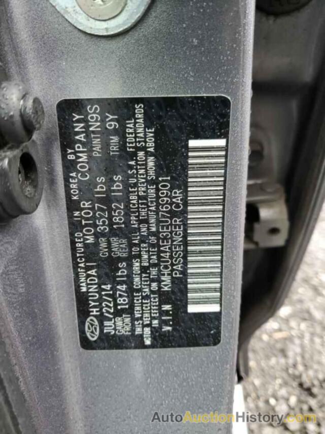 HYUNDAI ACCENT GLS, KMHCU4AE3EU769901