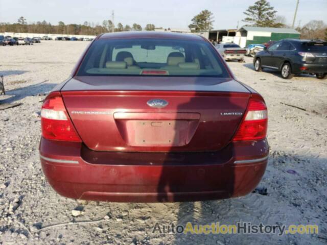 FORD 500 LIMITED, 1FAHP25186G141061