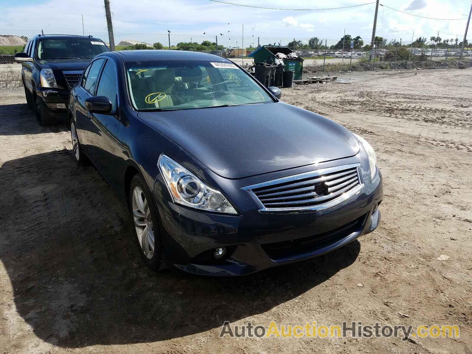 2011 INFINITI G37 BASE BASE, JN1CV6AP3BM505008