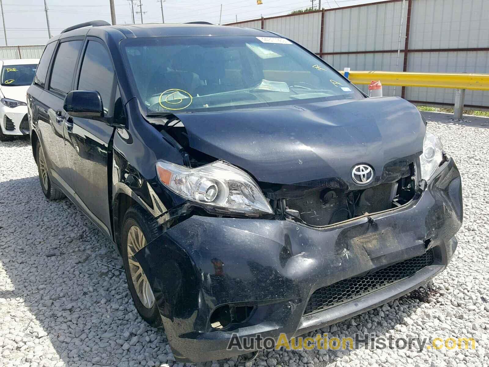 2016 TOYOTA SIENNA XLE XLE, 5TDYK3DC4GS754481