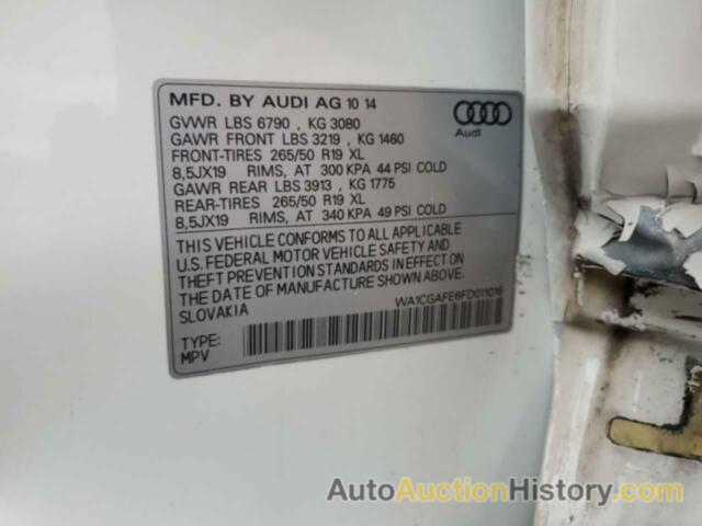 AUDI Q7 PREMIUM, WA1CGAFE6FD011016