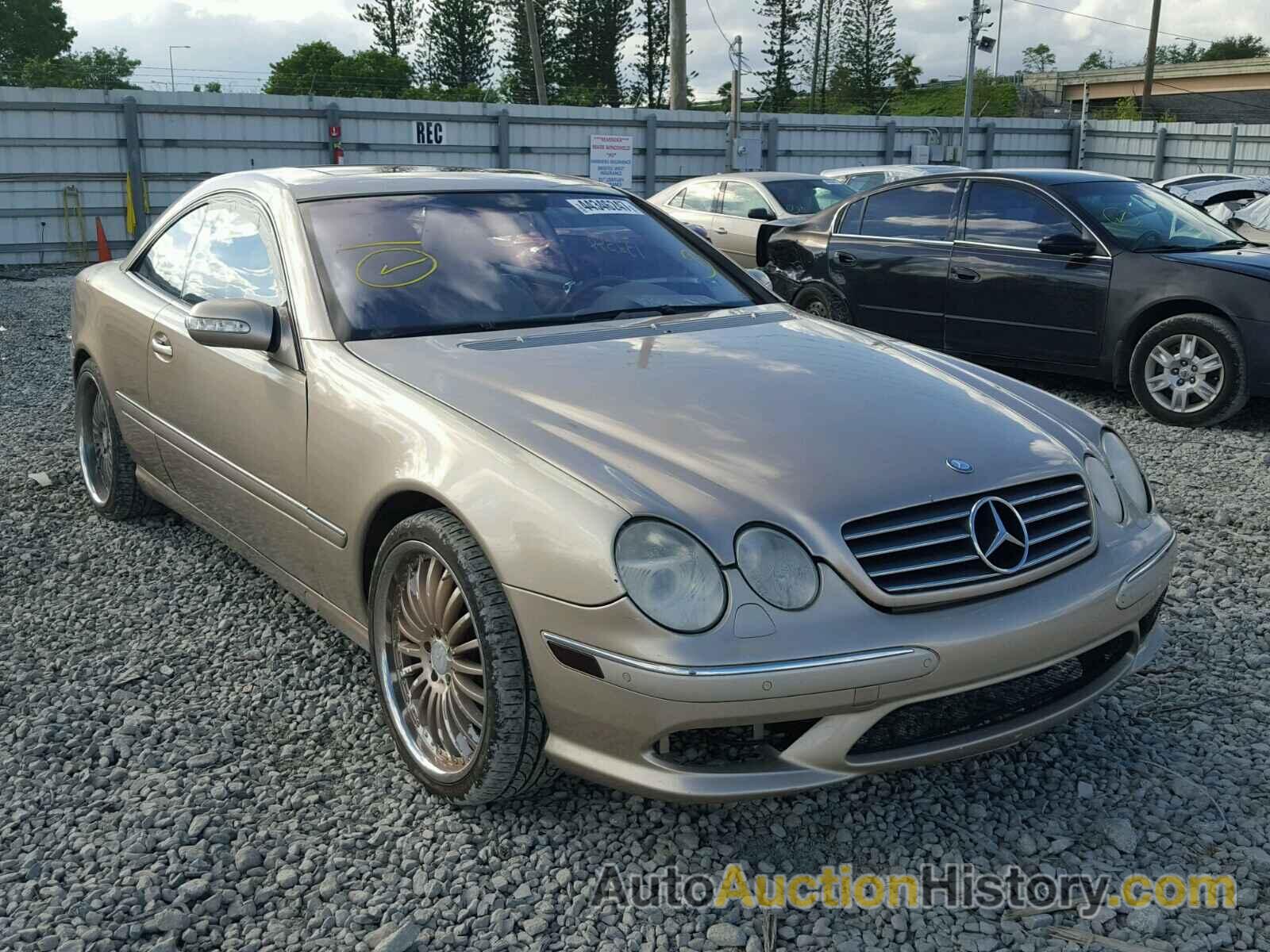 2003 MERCEDES-BENZ CL 500, WDBPJ75J73A036464