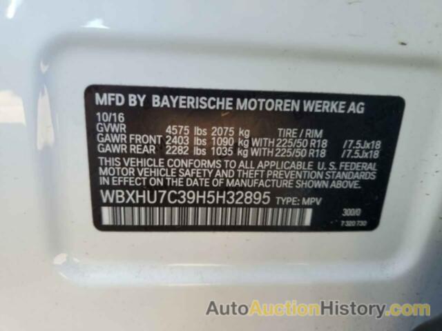 BMW X1 SDRIVE28I, WBXHU7C39H5H32895