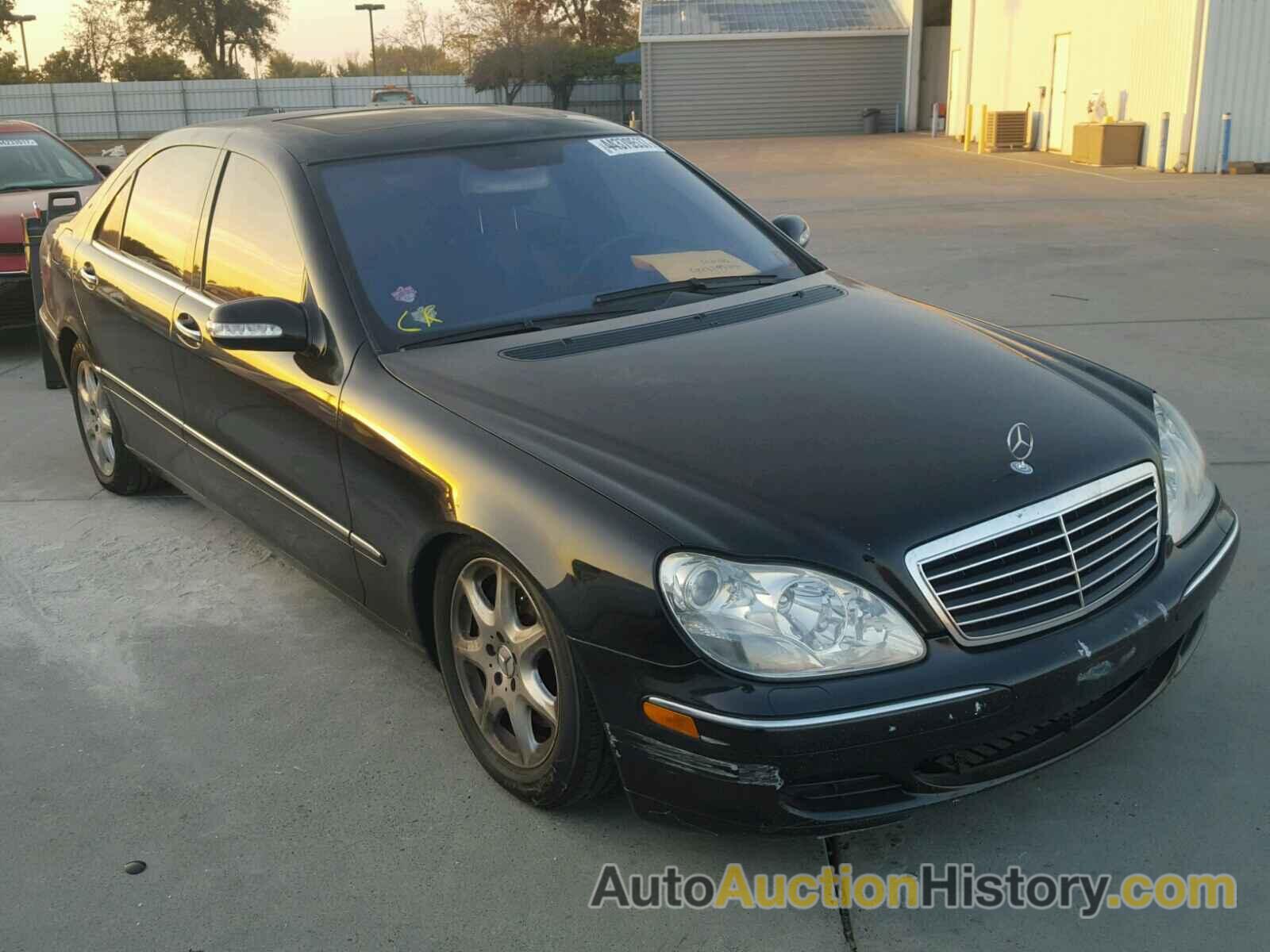 2004 MERCEDES-BENZ S 500 4MATIC, WDBNG84JX4A431947