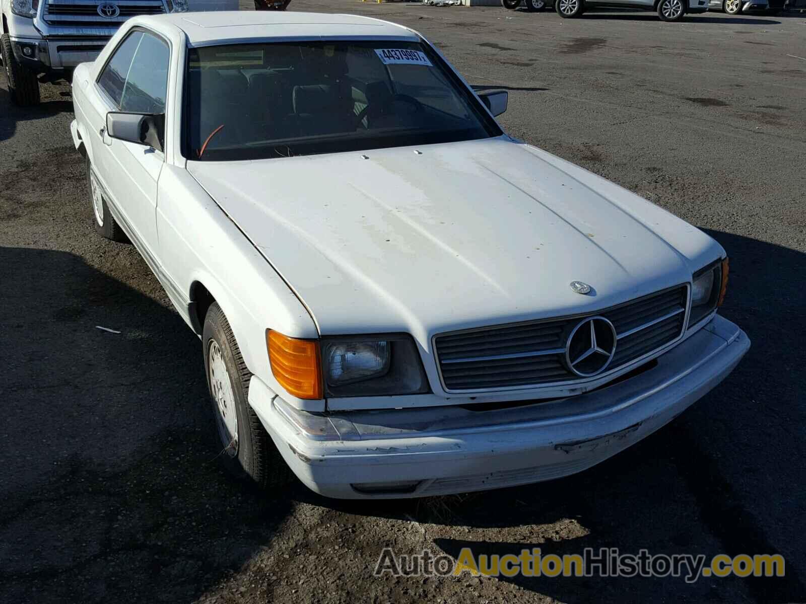 1984 MERCEDES-BENZ 500 SEC, WDBCA44A2EA050712