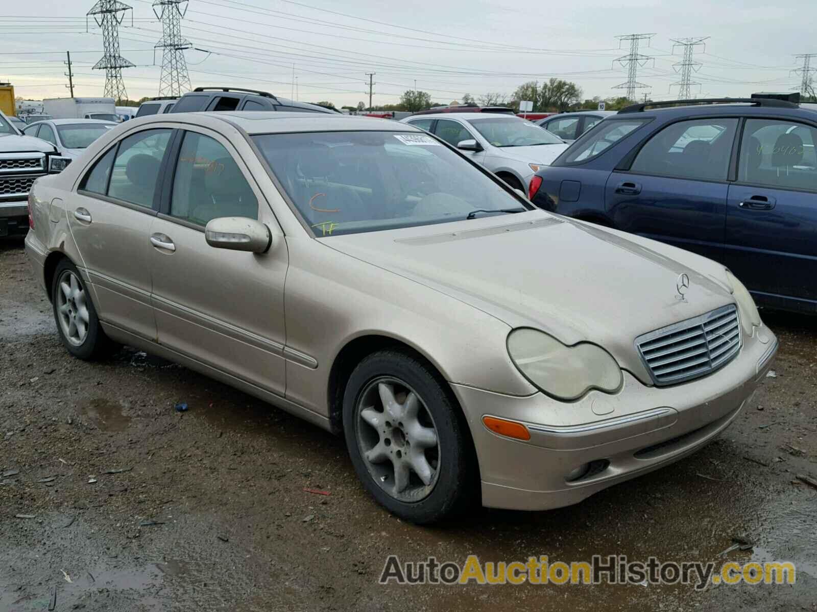 2003 MERCEDES-BENZ C 240 4MATIC, WDBRF81J03F376984