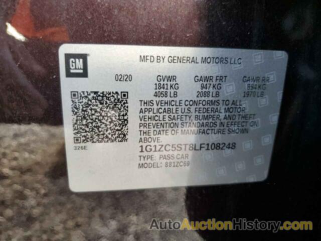 CHEVROLET MALIBU LS, 1G1ZC5ST8LF108248