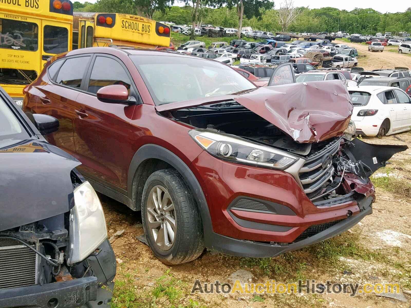 2016 HYUNDAI TUCSON SE SE, KM8J23A4XGU039789