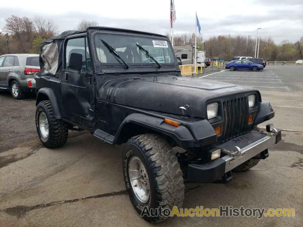 1987 JEEP WRANGLER LAREDO, 2BCCV8143HB537231