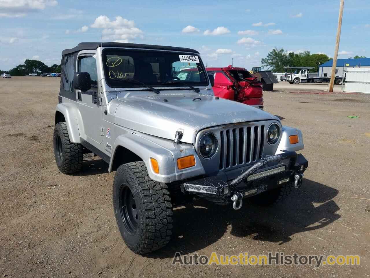 2003 JEEP WRANGLER COMMANDO, 1J4FA39S83P365917