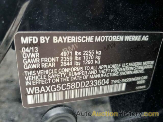 BMW 5 SERIES I, WBAXG5C58DD233604